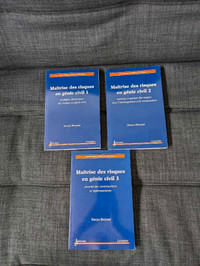 Maîtrise des risques en génie civil - 3 volumes 