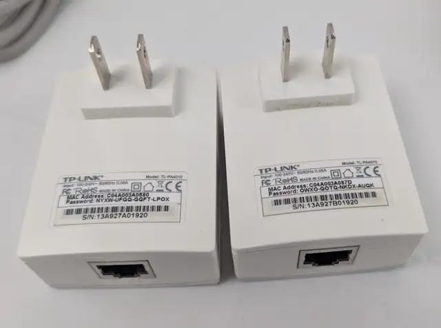 2pcs TP-Link TL-PA4010 Powerline Extended Internet Connection600954275722045441