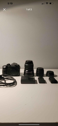 Panasonic GH4 Kit + 3 lenses 