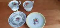 Vintage Cups & Saucers