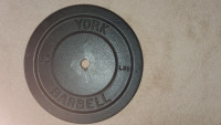 Weight plates 50 LB - barbell, cast iron, YORK