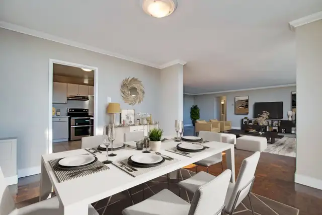 1-bedroom available in upscale 3-bedroom apartment with lakeview