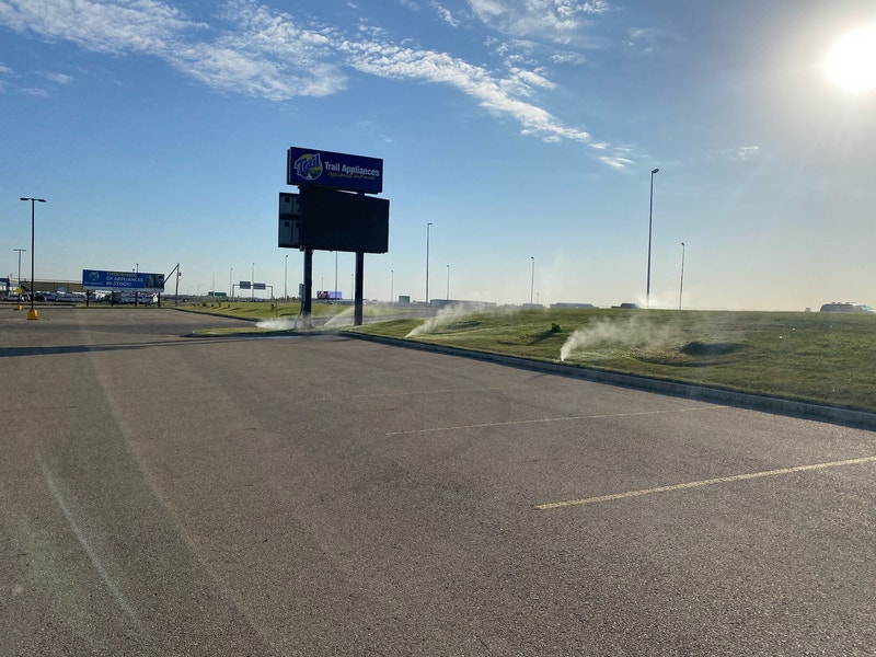 Sprinkler blow outs, fall fertilizing and installations Lawn, Tree Maintenance & Eavestrough