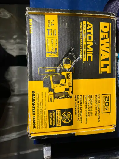 dewalt atomic SDS hammer drill, View more