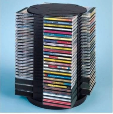 112-CD Rotating Spinning Tower Storage CD / DVD rack in CDs, DVDs & Blu-ray in Oakville / Halton Region - Image 4