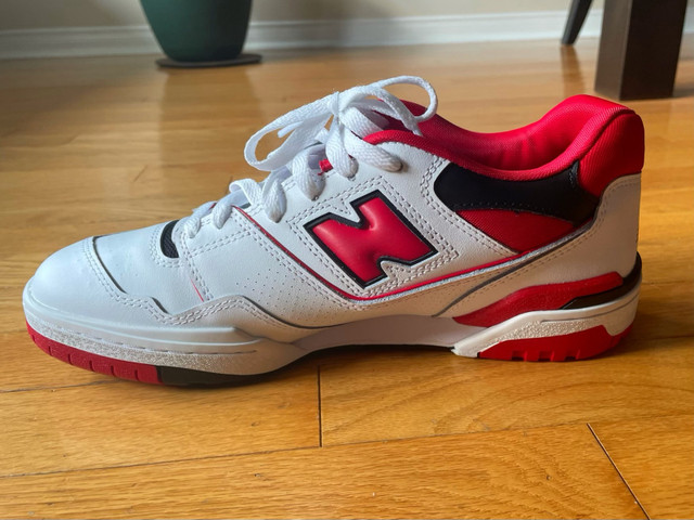 New Balance 550 White/ Team Red in Men's Shoes in Mississauga / Peel Region - Image 2