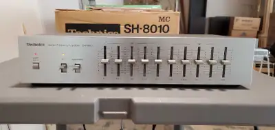 Vintage Technics SH-8010 Equalizer, View more