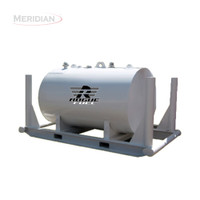 2,300 Litre/ 500 Gallon Double Wall Fuel Tank & Skid