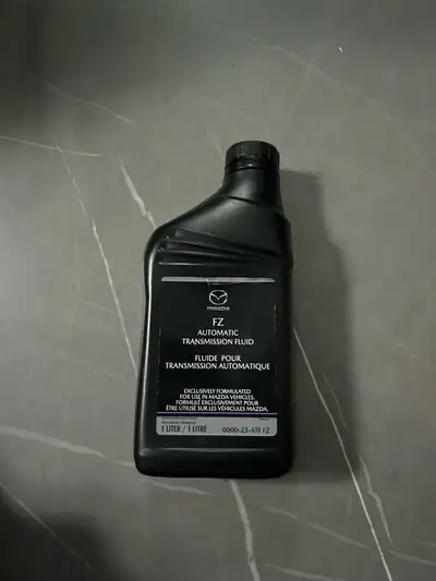 ATF; FZ automatic transmission fluid; mazda3; 1liter; I have two botttles of 1 liter; unopened. It’s...