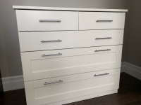 5 drawer (3 big, 2 small) dresser
