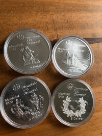 Silver Olympic Coins