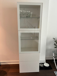 IKEA Besta display cabinet 