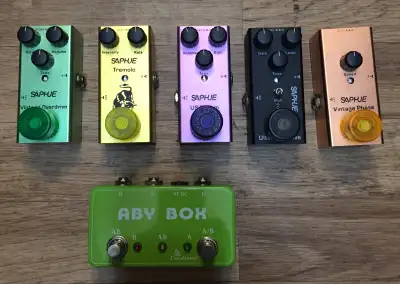 Saphue and Landtone pedals for sale, View more