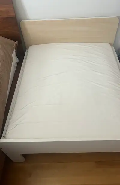 IKEA SLÄKT Single Bed Frame + Mattress , View more
