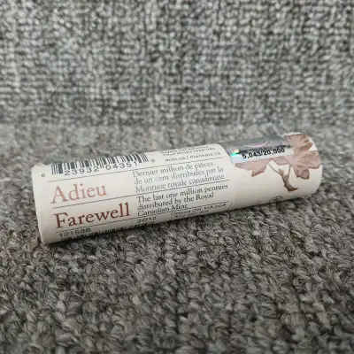 ADIEU - ROULEAU 2012 DERNIER MILLION DE 1 CENT DISTRIBUÉS, View more