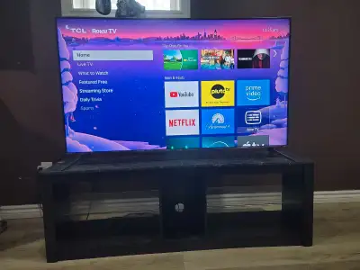 55" 4K HDR QLED Roku Smart TV, View more