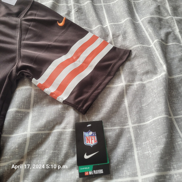 Nick Chubb Cleveland Browns NFL Jersey ***PRICE REDUCED*** in Football in Calgary - Image 4