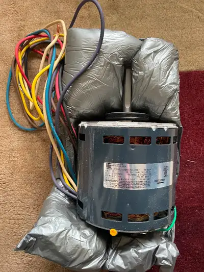 New Furnace PSC motor 3/4 HP, 1075 RPM, 5 SPD, 115V, View more
