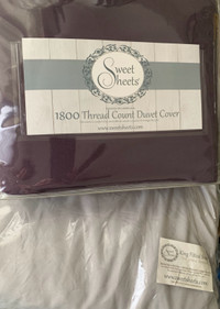 Brand New King Duvet Cover & Free fitted sheet