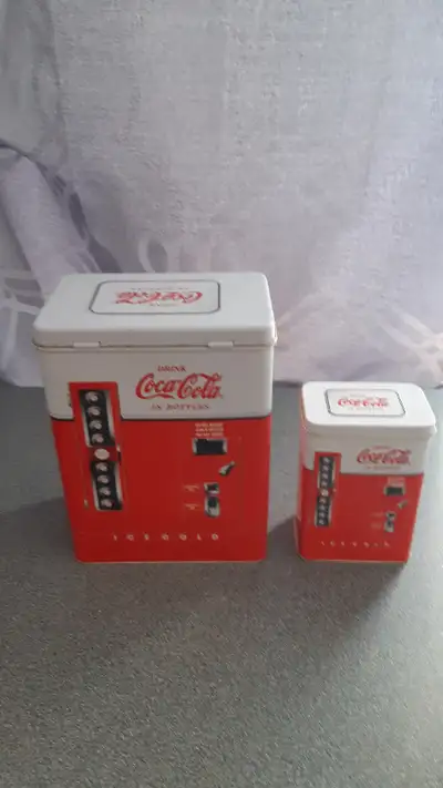 Boîte métallique machine distribitrice coca-cola, View more