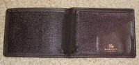 NEW Pitt Brand Brown Leather Wallet