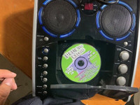 Singing Machine SML-383 Portable CDG Player Karaoke Machine, Bla