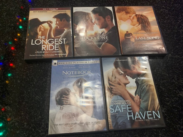 5 Romance  / Drama DVDs - Longest Ride, Lucky One ++ Mint in CDs, DVDs & Blu-ray in City of Halifax