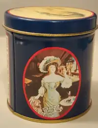 Vintage Pepsi Cola Tin Canister with Gibson Lady