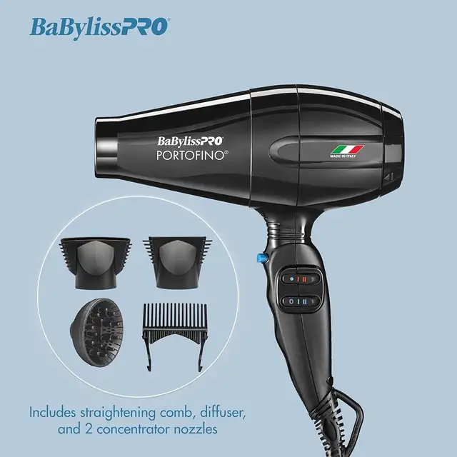 BaBylissPRO Nano Titanium Italian Portofino Hair Dryer - 2000W in General Electronics in Markham / York Region - Image 4