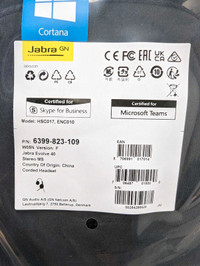 BNIB New Sealed Jabra Evolve 40 Stereo Wired Headset
