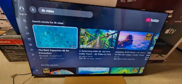 QLED 65" (2024) HISENSE 65" QLED 4K GOOGLE SMART TV62863737398274121