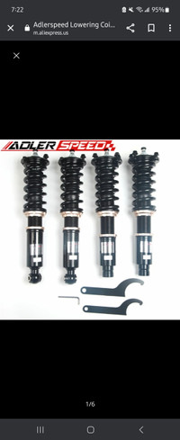 Coil over lowering spring set new in box