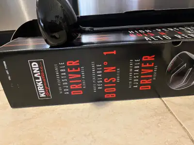 Kirkland Adjustable RH driver stiff shaft, like brand new, View more