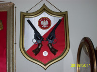 Polish Flag Gun Plaque #0611