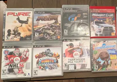 PS3 GAMES 10 EACH, View more