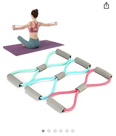 Resistance Band Figure 8, Resistance Bands Fitness Set, Exercise, View more