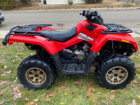 2005 BRP outlander 500 4x4 with nice moose snow plow