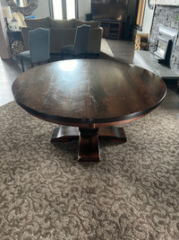 Solid Wooden Round Table