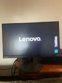 Lenovo  ThinkVision 23" LED-Lit Monitor Black 