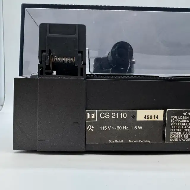 Vintage 1980s Dual CS 2110 Belt Drive Hi-Fi Stereo Turntable  in Stereo Systems & Home Theatre in City of Toronto - Image 9