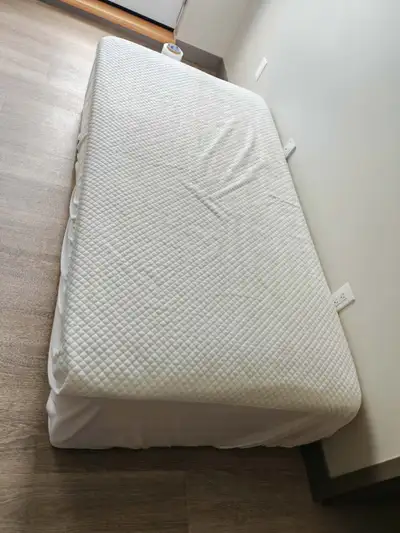 Mattress sale: A single/ twin size mattress with Box Spring, View more
