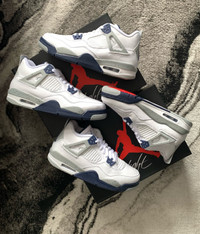Nike Air Jordan 4 Midnight Navy Size 5Y, 6Y, 6.5Y  Brand New