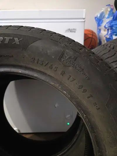 I am selling a set of four RTX 215/65R17 tires, perfect for all-season performance on your car or SU...