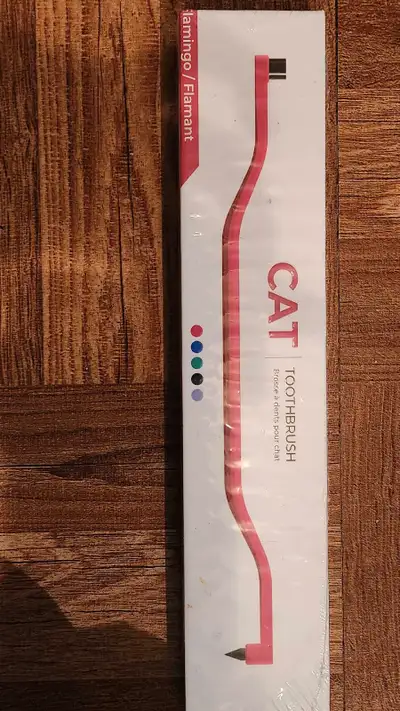 Unopened Cat Toothbrush.