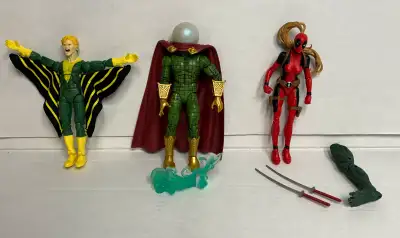 Marvel Legends Action Figures: Banshee Mysterio Lady Deadpool, View more