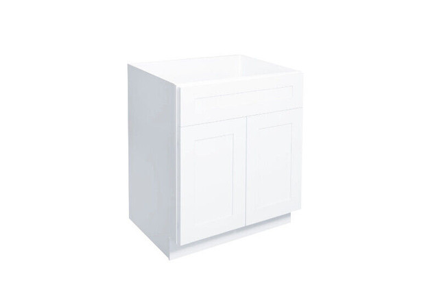 White Shaker Cabinets - Base Wall Pantry Island Kitchen Bath RTA in Cabinets & Countertops in Mississauga / Peel Region