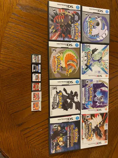 Pokémon DS and 3ds games , View more