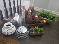 lots of home decor pieces
