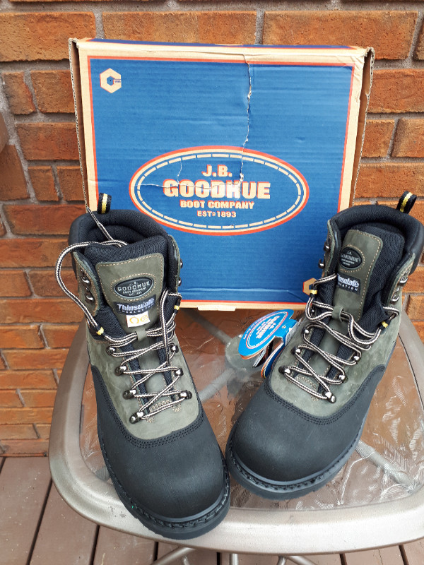 Men's size 9.5 JB Goodhue "Armour" insulated 8" work boots in Men's Shoes in Windsor Region - Image 3