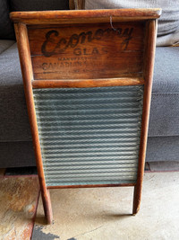 Antique washboard - made in Canada